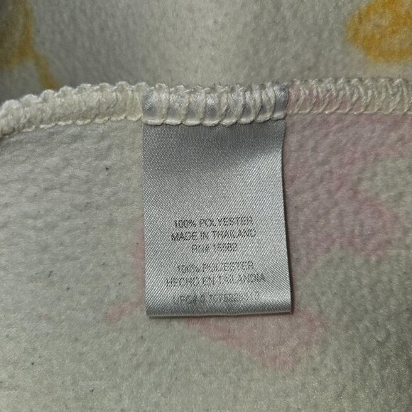 VTG 15582 Baby Blanket Pastel Animals Camel Lion Elephant Zebra Springs Ind RARE - Picture 2 of 10